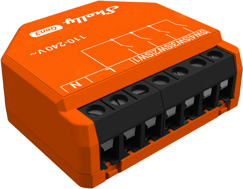 Shelly i4 Gen3 Shelly i4 Gen3