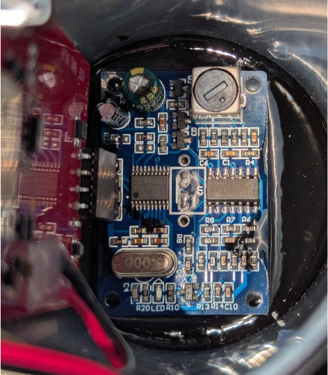 JSN-SR04T Waterproof Ultrasonic Range Finder alt text