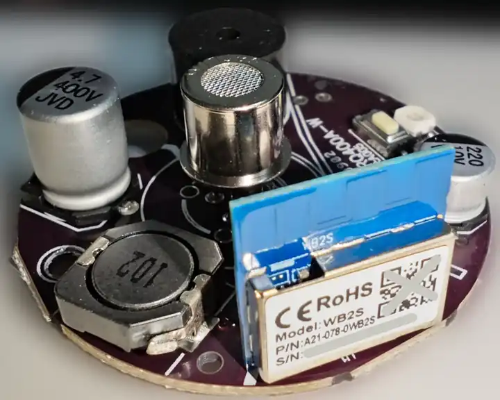 PCB Front with the Wi-Fi Chip Model Name PCB Front Wi-Fi Chip Front